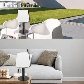 AddLiving Tischlampe Schwarz