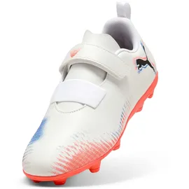 Puma Future 8 Play FG/AG Kinder puma white/puma black/glowing red 34