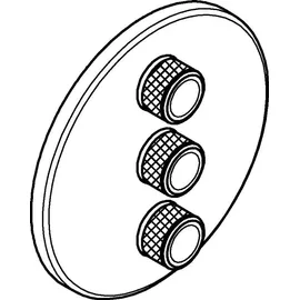 Grohe Grohtherm SmartControl 3-fach Unterputzventil,