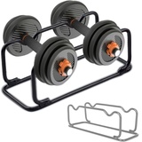 awagas Hantelständer Rack, Hantelaufbewahrung Ständer Halter, Hantelablage Ständer Halter, Gewicht Halter Rack für Hantel, Langhantel Aufbewahrungsregal für Zuhause Fitnessstudio