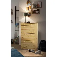 Home Affaire Schuhschrank (1 St.), gefertigt aus massivem Kiefernholz