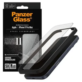 Panzer Glass Ceramic II Displayschutz für iPhone 17 Pro Max