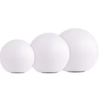 Heitronic Boule LED-Leuchtkugel Kunststoff 20 - 30 cm 3er Set weiß