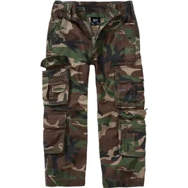 Brandit Textil Pure Hosen Woodland 134-140 cm
