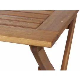 Siena Garden Klapptisch 110 x 70 x 74,5 cm natur