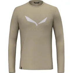 Salewa Solidlogo Dry'ton M Long Sleeve Tee quicksand (7180) 54/2X