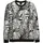 Madeleine Sweatshirt mit Blätterprint Schwarz 34
