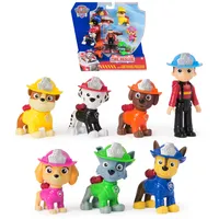 Paw Patrol Fire Rescue - Hundefiguren Geschenkset mit 7