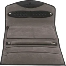 Windrose Nappa - Schmucktasche XL 23 cm schwarz