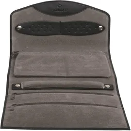 Windrose Nappa - Schmucktasche XL 23 cm schwarz