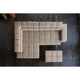 KAWOLA Ecksofa Leder Relaxfunktion