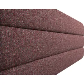 OTTO products Polsterbett »Merrit«, Quernaht im Kopf- und Fußteil, in 5 Breiten, auch in 220 cm Länge