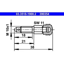 ATE Entlüfterschraube/-ventil