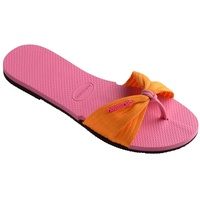 Havaianas Damen You Saint Tropez Basic Flache Sandale, Kristall/Rosa 37/38 EU