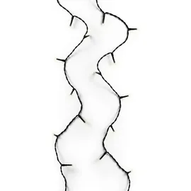 Lumineo Lichterkette Basic 40 LED 3 m, schwarzes Kabel, in klassisch warm | Gr.: onesize