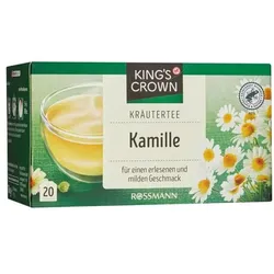 Kings Crown Kräutertee »Kamille« Tassenportion, 20 Stück