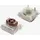 nuphy Air75 V2 Kabellose mechanische Tastatur, 84 Tasten RGB Hot-Swap Tastatur, unterstützt Bluetooth 5.1, 2.4G und kabelgebundener Verbindungc für PC/Laptop/Windows/Mac-White Gateron Brown Switch