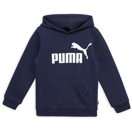 Puma Essentials Jugend Hoodie mit großem Logo Peacoat 104