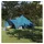 vidaXL Teepee Zelt für 5 Personen Blau/Grau