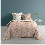 Dynamic24 Bettwäsche-Set in rosa gold 1643527