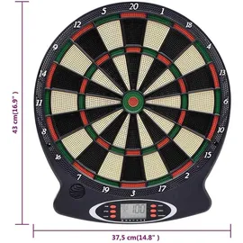 vidaXL Elektrische Dartscheibe Polypropylen inkl. Darts