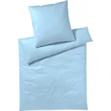 Jersey hellblau 155 x 220 cm + 80 x 80 cm