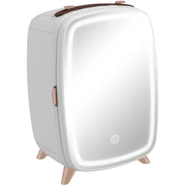 Homcom Mini Kühlschrank 6 l 35,6 cm hoch Weiß