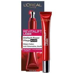 L’Oréal Paris Revitalift Laser X3 Augenpflege Augencreme 15 ml Damen 