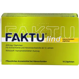 Dr. Kade Faktu lind Hämorrhoidenzäpfchen 10 St.