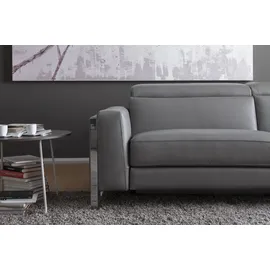 Calia Italia »Pier, Design und erstklassiger Sitzkomfort im Einklang, L-Form« mit elektrischer Relaxfunktion, in hochwertigem Lederbezug