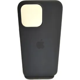 Apple iPhone 15 Pro Max Silikon Case mit MagSafe schwarz