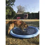 Nobby Splash Pool Wasserspielmatte Ø 150 cm Hunde Sprinklermatte Blau