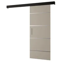 Schiebetür Komplettset - Schiebetürsystem Salwador 4 - Schiebetüren - Trennwände - Raumteiler - Innentüren, Tür 90x204 cm - Schiebetür Schiene - Zimmertür mit Schiebetür Griff - Saloontür