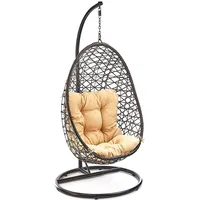 Kobolo Hängekorb Hängesessel Crisscross mit Gestell und Schwingkorb aus