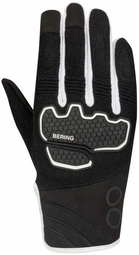 Bering Breeze Sommerhandschuhe - Black / White - 2XL