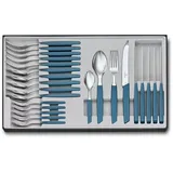 Victorinox Swiss Modern Besteck-Set 24 tlg. Blau