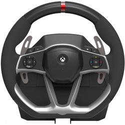 HORI Force Feedback Racing Wheel DLX (Xbox One X, Xbox Series X, Xbox Series S, Xbox One S), Gaming Controller, Schwarz