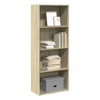vidaXL Bücherregal 60 x 30 x 152 cm Braun