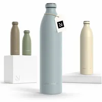 LARS NYSØM Edelstahl Trinkflasche 350ml, 500ml, 750ml, 1L, 1