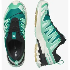 Salomon XA Pro 3D V9 GTX Damen Deep Lake/Electric Green/Vanilla Ice 40