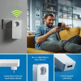 devolo Magic 2 WiFi 6 Starter Kit Powerline