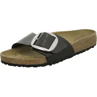 BIRKENSTOCK Bio Pantolette Madrid Big Buckle - Schwarz - 42