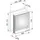 Keuco Royal Lumos Wandeinbau 65 cm silber eloxiert offenes Fach smarthome fähig Türanschlag rechts