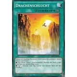 SR02-DE026 - Drachenschlucht - Common - DE - im Set mit Ultrapro Toploader - Yugioh