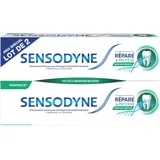 Sensodyne Zahnpasta repariert & schützt für empfindliche Zähne Minze 2 x 75 ml