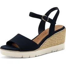 TAMARIS Keilsandaletten Damen Blau 40