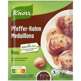 KNORR Fertiggericht Pfeffer-Rahm Medaillons 35 g