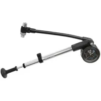 Beto Dämpferpumpe mit Manometer, 28 Bar, schwarz/silber