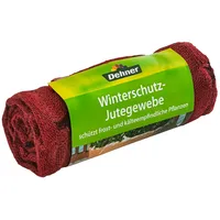 Dehner Winterschutz-Jutegewebe mit Dekor, ca. L300/B105 cm, Rot