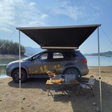 Auto Dachzelt, Auto Markise, Ausziehbares Dachzelt für Den Außenbereich, Wetterfestes Zelt Aus 420D Oxford-Stoff mit Tragetasche (Size : 200x300cm/6.6x9.8ft)